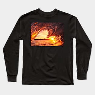 SUNSET IN THE TUBE DESIGN Long Sleeve T-Shirt